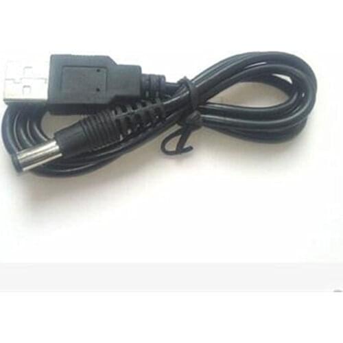 10pcs USB Male to 5.5 mm/2.1 mm 5.5*2.1 DC Barrel Jack Power Cable AC plug Transfer Connector Charger interface converter