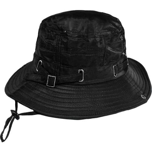 Unisex Summer Foldable Sun Fisherman Hat Men Women Wide Brim Elastic Band Casual Travel Beach Sunscreen UV Protection Cap R54