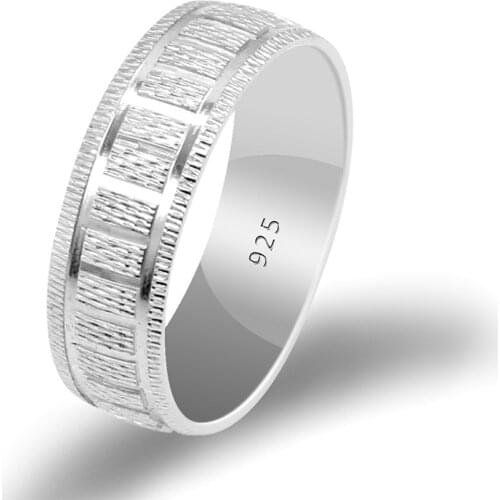 925 Sterling Silver Rings For Women Fashion Simple Couple Ring Lovers Boy Girlfriend Luxury Wedding Jewelry Creativity Gift Ring