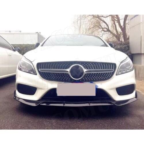 For CLS Class Carbon Fiber & FRP Body Kits Front Rear Bumper Lip Spoiler Diffuser Side Skirts For Mercedes Benz W218 2011-2014
