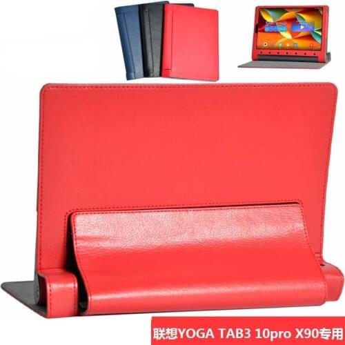 High Quality Magnetic Closure Leather Cover Stand Full Body Case For Lenovo YOGA Tab 3 Pro 10 X90 YT3-X90F/L/M X90F X90L X90M