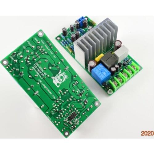 L15D-PRO Class D Digital Power Amplifier Board IRS2092S IRFI4019 Mono 300W HiFi Audio Amplifier Board With Relay Protection