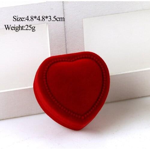 Hot Sale High-end Ring Box Design 10PCS/ lot Mini Jewelry Organizer Storage Case Small Gift Box For Rings Special Marriage Boxes