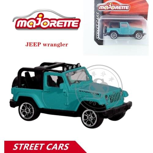 Majorette 1/64 Street Cars Series Cars JEEP wrangler Hot Pop Kids Toys Motor Vehicle Diecast Metal Model