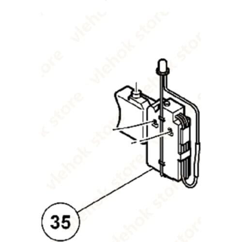 SWITCH for Hitachi DS10DFL 331330 Cordless Driver Drill
