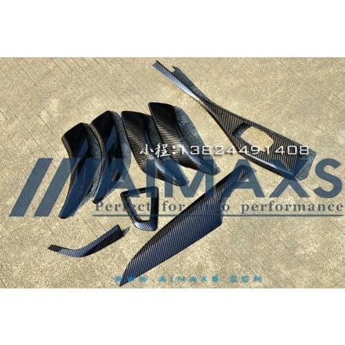 Fit for BMW 1 SERIES 13-16 F20 F21 1 Series modified carbon fiber interior 8 pieces FOR 1 set