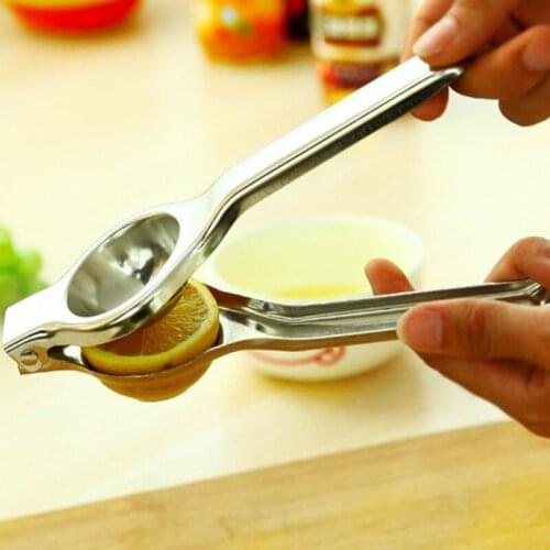 Manual Juicer Home Lemon Clip Squeeze Juice Stainless Steel Color Mini Orange Press Juice