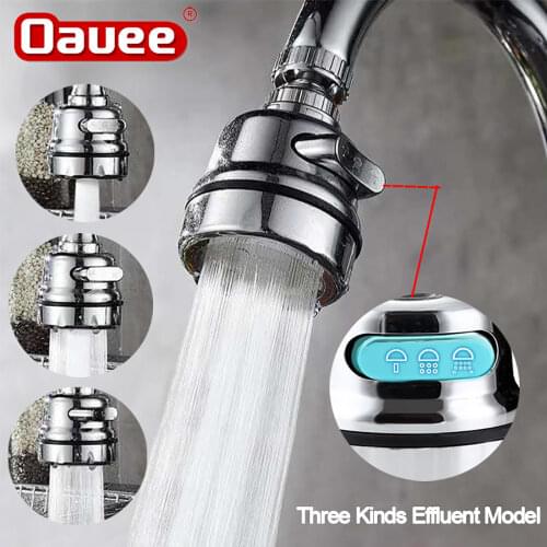 Kitchen Shower Faucet Tap 360 Degree Rotatable Spray Head Tap Durable Faucet Filter Nozzle Water Saving Bathroom Shower Faucet