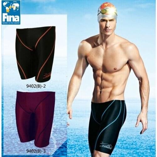 Yingfa FINA approved water proof,chlorine resistant racing mens swim jammers mens swimwear mens swimwear swimming trunks