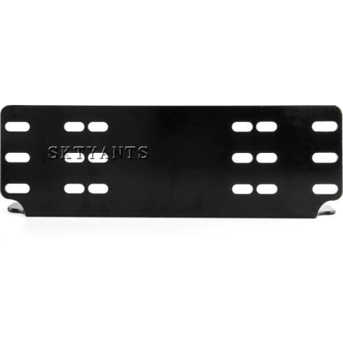 1 PCS Universal Front Bumper License Plate Bull Bar Car Mount Stand Holder Bracket for Off-road Work Day Light Truck