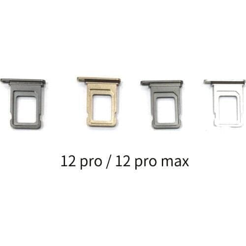 For Iphone 12 Pro Max SIM Card Tray Slot Holder Adapter Socket Single Dual