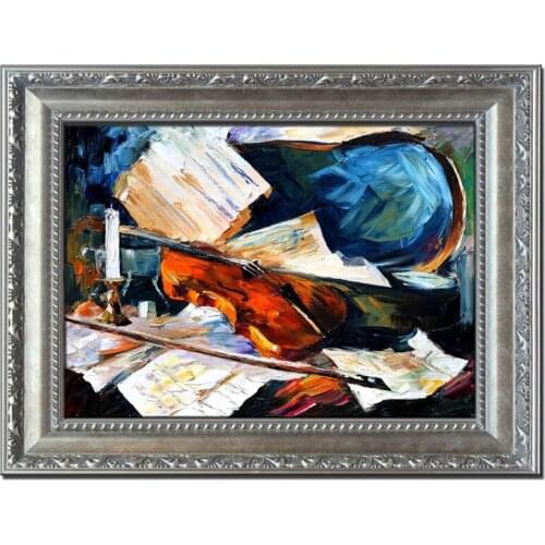 Frameless Abstract Hand Painted Impressionist Style Picture Oil Painting On Canvas Wall Art Home Decor For Living Room