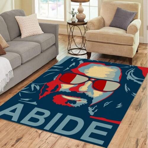 Abide Big Lebowski Carprt Rug for Living Room Bedroom Decoration Home Non-slip Rugs Floor Mat Dropshipping