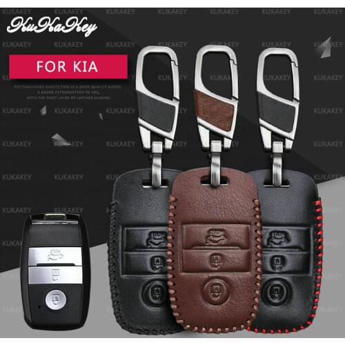Flip Folding Car Key Case Cover For KIA RIO Sportage 2016 Ceed Sorento Cerato K2 K3 K4 K5 Auto Styling Key Leather Remote Holder