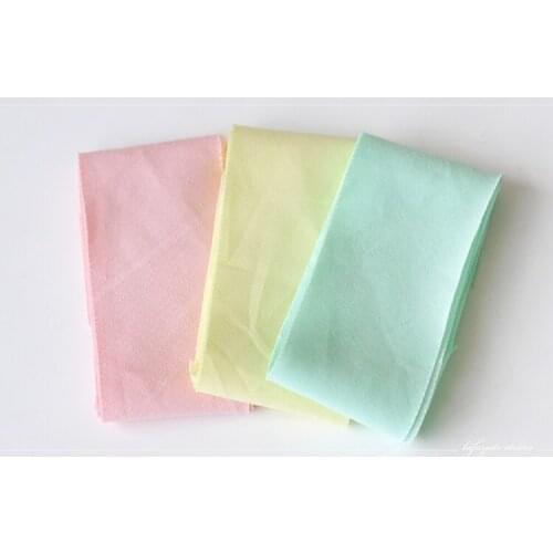 Dailylike Cotton Ribbons Cotton Strips Fabric Ribbon Patchwork Textile for Wrapping Fabric Edges Sewing Fabric DIY Gift Wrapping