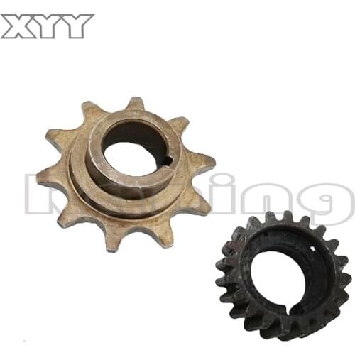 Cycling 10T Clutch Gear Drive Sprocket 10T 49cc 66cc 80cc 2 Stroke Engine Motorized Bicycle Bike Gear Bicycle Parts Accessories
