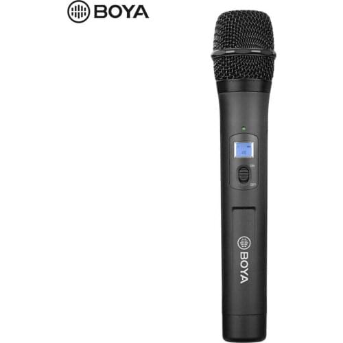 BOYA BY-WHM8 Pro Karaoke Microphone 48-Channel UHF Wireless Mic for interview speech sing ktv recording stage Handheld Dynamic