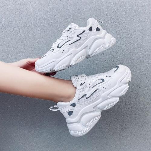 Women Sneakers 2021 Autumn Non Slip Sneakers Women Fashion Platform Running Shoes Women Increase Casual Shoes Zapatos De Mujer