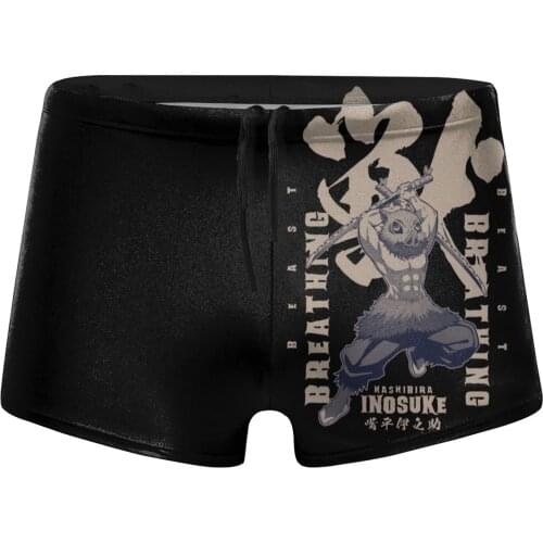 Men Anime Comic swimwear Kisatsutai Inosuke (2) swimsuits Boy for the sea Pool