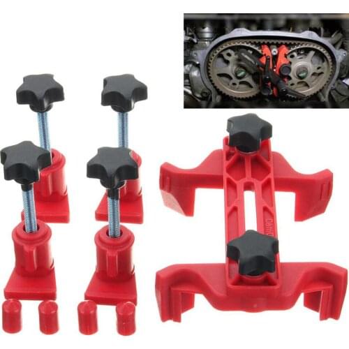 1 Set Universal Auto Car Master Cam Clamp Kit Camshaft Sprocket Gear Cam Lock Tools Car Repair Tools Auto Accessories