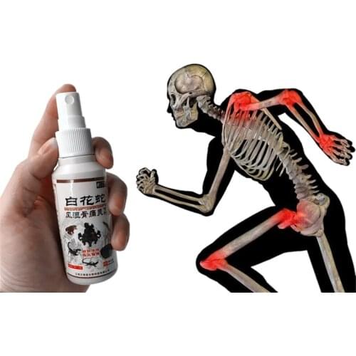 Wholesale 80ml/Pcs Snake Venom Relieve Pain Essential Oils Far IR Joint Pain Lumbar Disc Protrusion Backache Medicine Spray