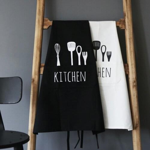 1Pc Striped Waterproof Apron Woman Adult Bibs Home Cooking Baking Coffee Shop Cleaning Aprons Kitchen Accessory