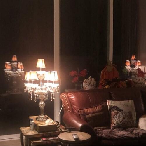 Bedside Table Lights Modern Table Lamps For Bed Room LED Reading Light Home Desk Lamp Indoor Crystal Table Lamps For Living Room
