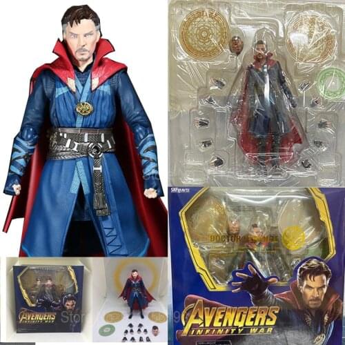 SHF Doctor Strange Doll Action Figure Dr Strange Figure Collection Model Toys 15cm