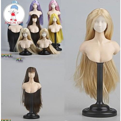 1/6 Female Head Sculpt Model White model make-up painting practice head model Fit 12" Phicen TBL Figure Body jiaou dolls