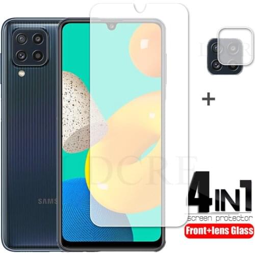 2Pcs For Samsung Galaxy M32 Glass Protective Glass for Samsung Galaxy M32 Camera Glass Lens Flim For Samsung Galaxy M32 A22 A12