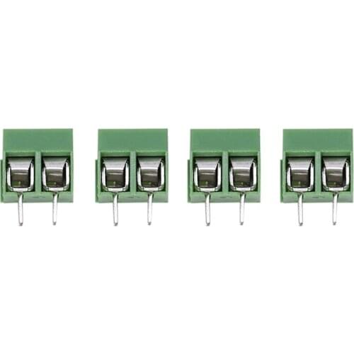 20Pcs 2 Pole 5mm Pitch PCB Mount Screw Terminal Block 8A 250V