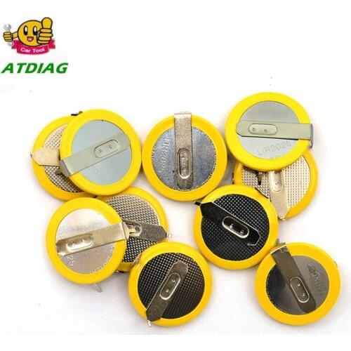 5pcs Rechargeable Battery LIR2025 for B-M-W 3 5 Series E46 E39 3B Remote Key FOB