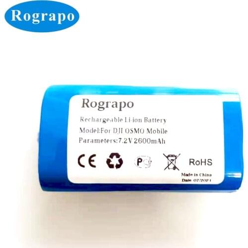 New Battery For DJI OSMO Mobile 2/3/4 Handheld Gimbal Accumulator 7.2V 600mAh Replacement Batterie 3-wire