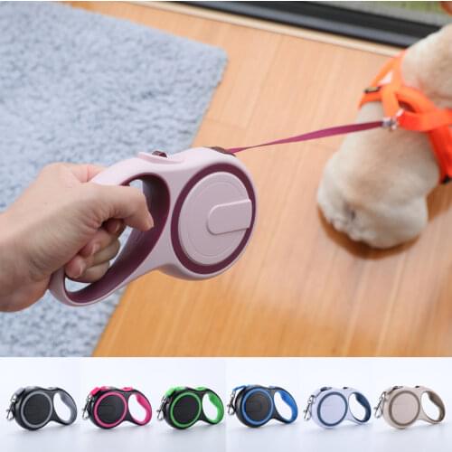 8M Pet Dog Leash Automatic Retractable Nylon Leads Extending Outdoor Walking Running Leads for Small Medium Dogs Pet Product