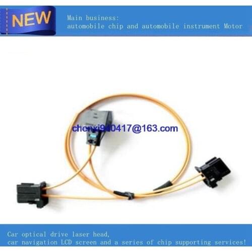 Free shipping original 100CM MOST Optic Fiber Jumper Cable Multimedia Connectors For Audi BMW Mercedes Porsche etc
