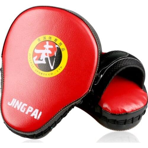 GINGPAI Muay Thai Focus Target Pads Hand Targets Focus Training Punching Pad Kick Fighting Circular Mittens Boxing Mitts Fitness