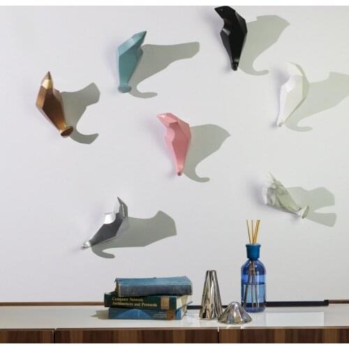 Hook Home Little Bird Decaration Storage Hangers Furnishing Coat Hook Wall Hanging Door Porch Wall Key Hook Ornament