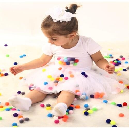 Baby Girls Tutu Skirt Sets Summer Toddler Girls Clothing Cottons Flower Tshirt Sets for Girls Party Ballet Dance Outfit Skirt