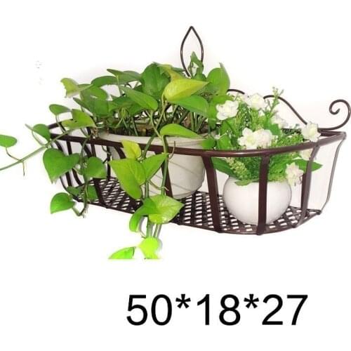 Decor Decorative Metal Mensole Per Fiori Support Pour Plante Rack Outdoor Decoration Stand Balcony Flower Balcon Plant Shelf