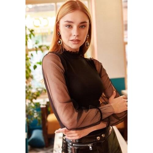 MissVanillaStore Collar Blouses