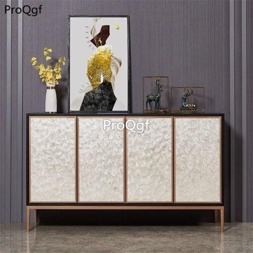 Ngryise 1 Set 150*40*90cm Ins Fashion Corner Console Cabinet