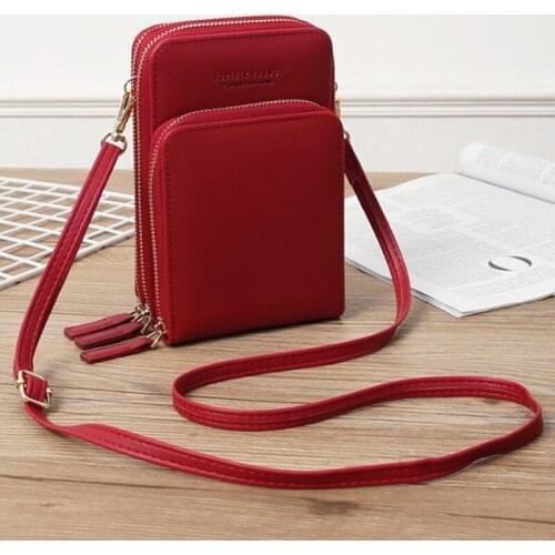 PU Luxury Handbags Crossbody Cell Phone Shoulder Bag For Woman 2021 Ladies Hand Bags Womens Crossbody Bags Purse Clutch