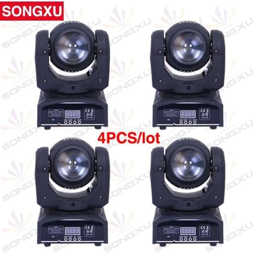 SONGXU 4pcs/lot New Arrival 1x10w and 4x10w RGBW Two Side LED Beam Wash Light Beam Washer for Disco Stage Nightclub/SX-MH041010