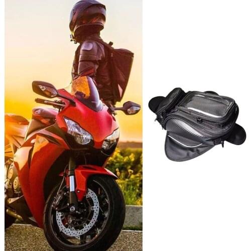 Motorbike Tank Bag Strong Magnet Slanting Single Shoulder Bag Travel Bag Waterproof Bag Motorcycle Equipment Drop Shipping