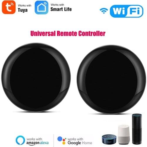 Tuya WiFi-IR Universal Remote Controller For Home Appliance TV Air Conditioner Smart Home Automation For Alexa Google Home