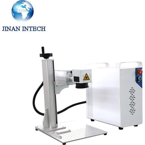 High Speed Mopa 30w Split Fiber Laser Marking Machine 2 Color 50w Equipment
