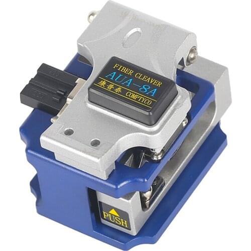 High Precision AUA-8A Optical Fiber Cutting Knife Cable Fiber Cleaver Hot Melt Cold Joint General Send Shatter-Resistant Bag