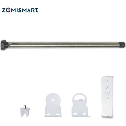 USB Rechargable Roller Blind Motor for 25mm Tube Motorized Electric Roller Blind Shade RF Remote Control Broadlink Control