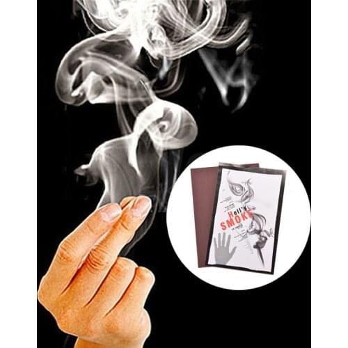 20Pcs Voodoo Trick Finger Magic Tricks Tips Surprise Magic Smoke Fingers Hand make Smoke Magic Props Joke Mystery Fun Kids Toys