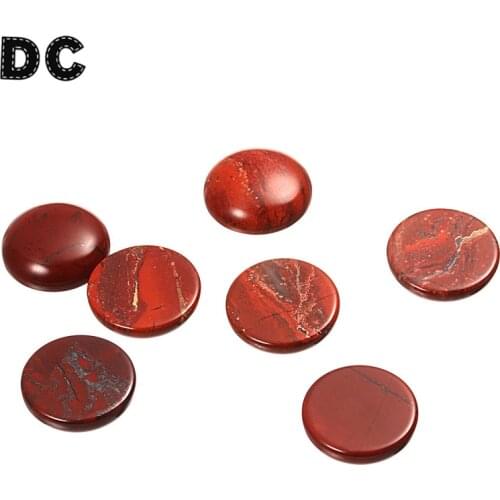 20pcs/lot Flat back Red Stone Cabochon Dome Beads 6/8/10/12/14/16/18/mm fit DIY Jewelry Setting Making Findings Accessories